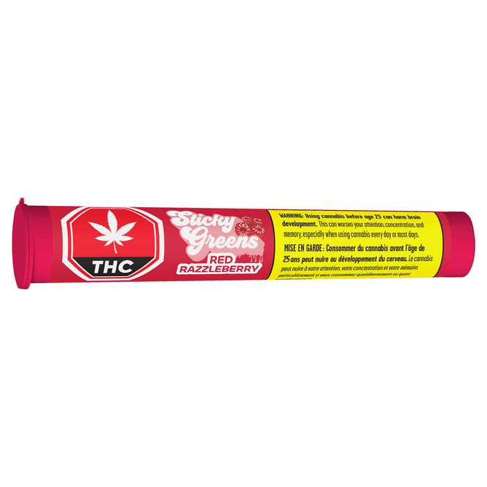RED RAZZLEBERRY DIAMOND BLEND INFUSED PRE-ROLLS