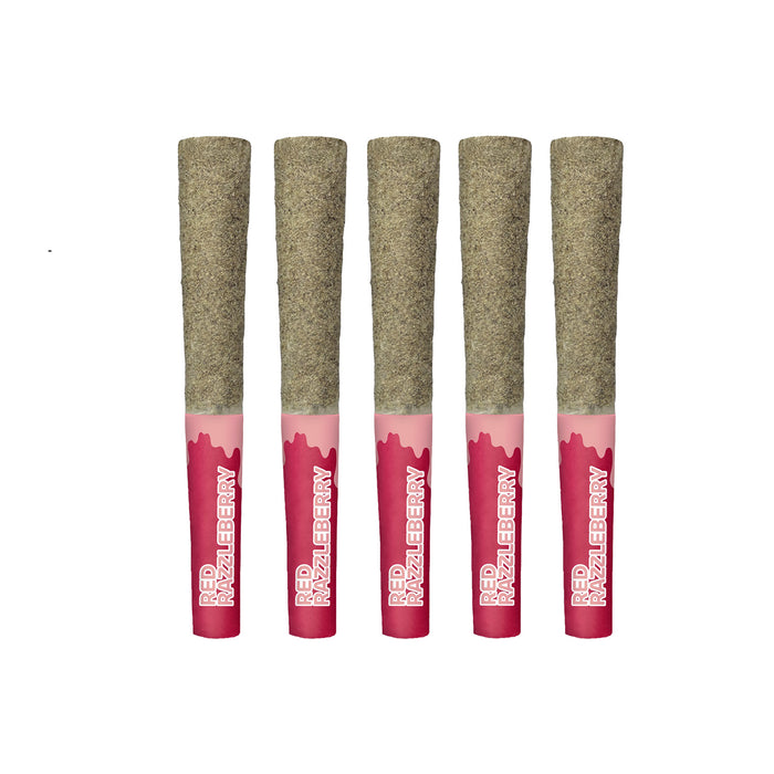 RED RAZZLEBERRY DIAMOND BLEND INFUSED PRE-ROLLS