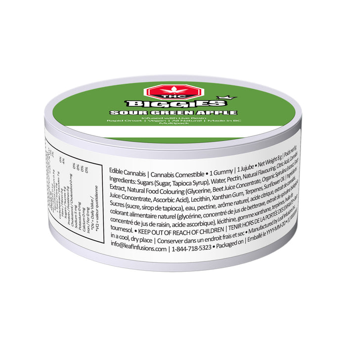 SOUR GREEN APPLE LIVE RESIN CHEWS MULTI-PACK LTO