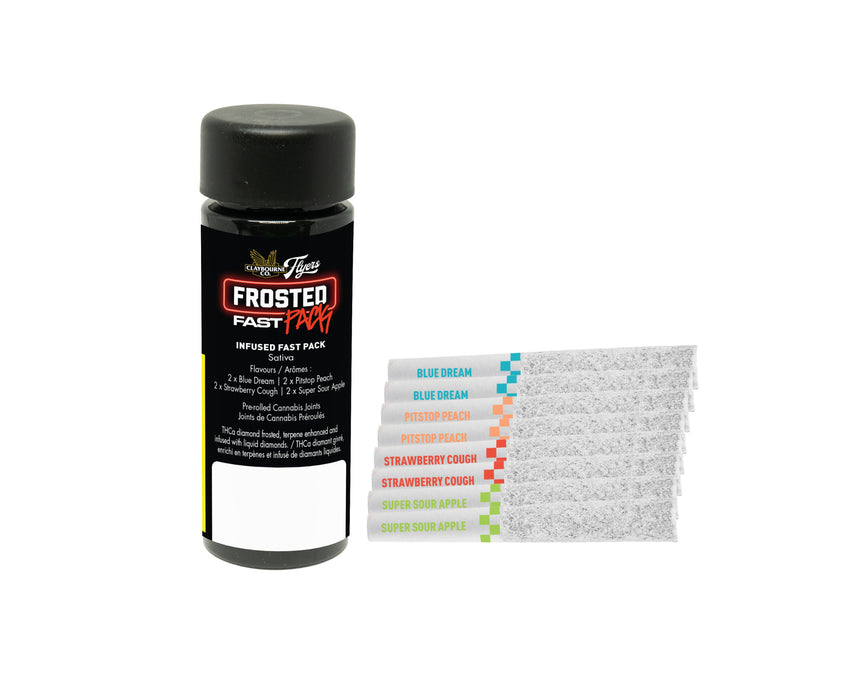 FROSTED FLYERS FAST PACK INFUSED PRE-ROLLS