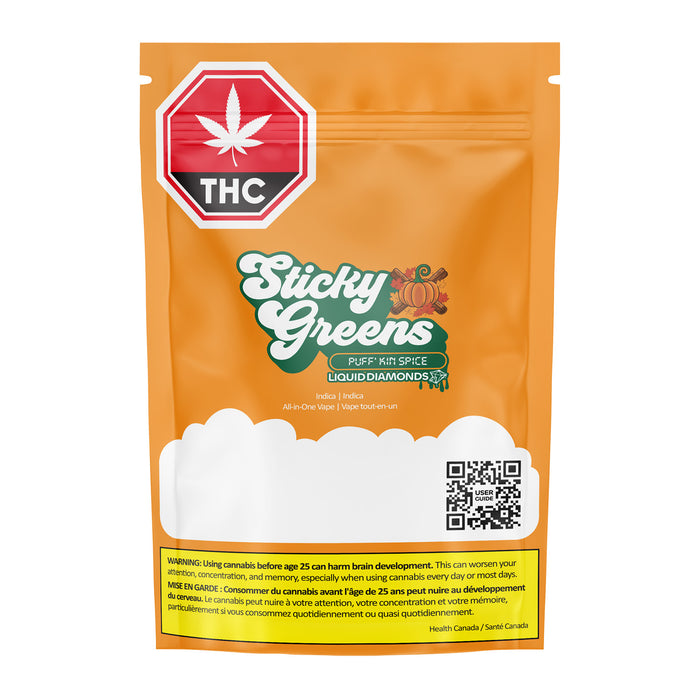 PUFF' KIN SPICE DRIPBAR LIQ DIAMOND BLEND AIO LTO