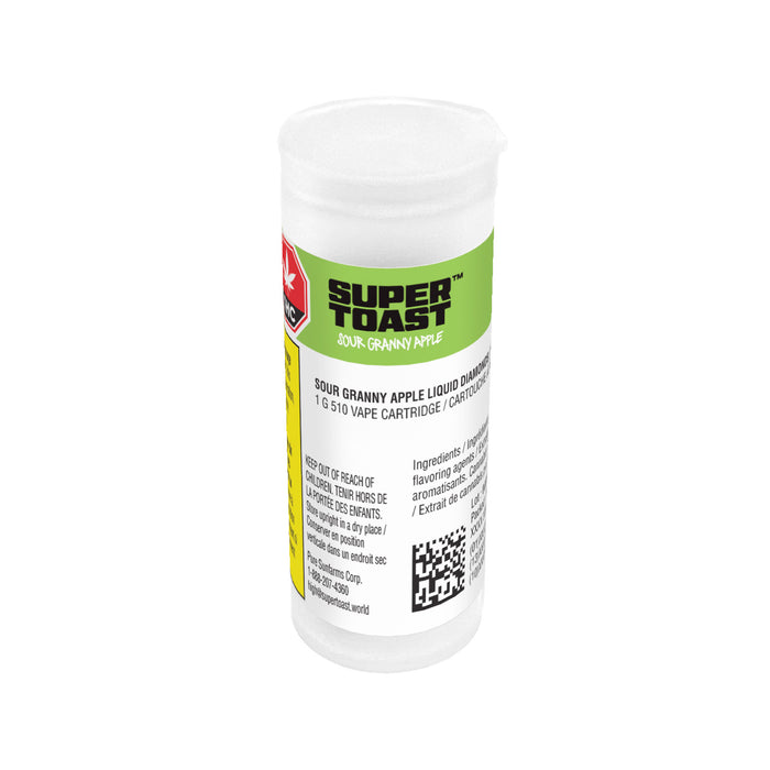 SOUR GRANNY APPLE LIQUID DIAMOND BLEND VAPE CART