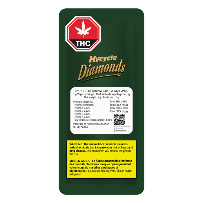 JUNGLE JACK LIQUID DIAMOND BLEND CARTRIDGE