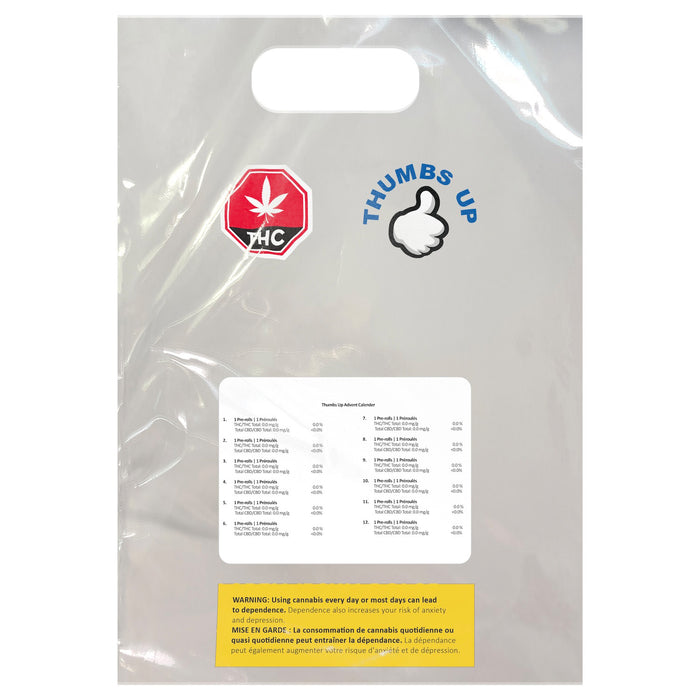 THUMBS UP ADVENT CALENDAR PRE-ROLLS LTO