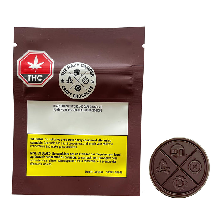 BLACK FOREST THC ORGANIC DARK CHOCOLATE